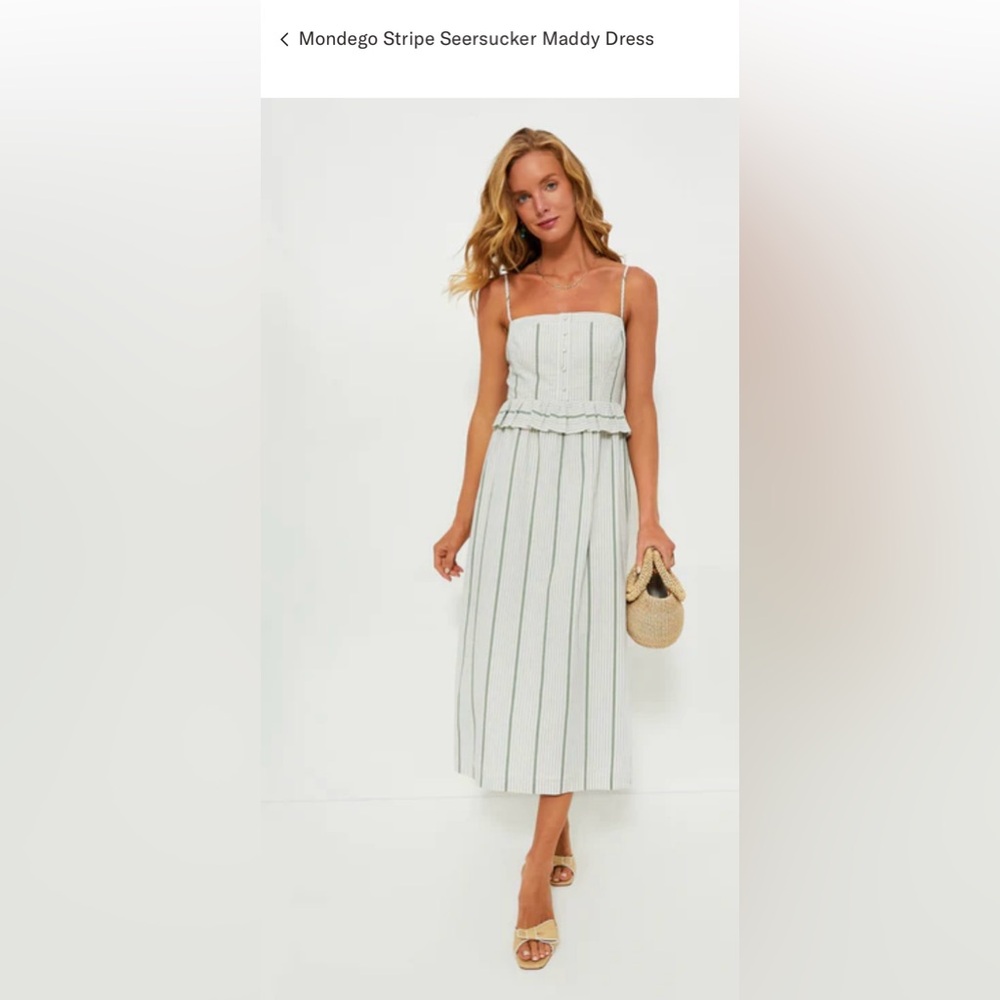 Tuckernuck Mondego Stripe Seersucker Maddy Dress